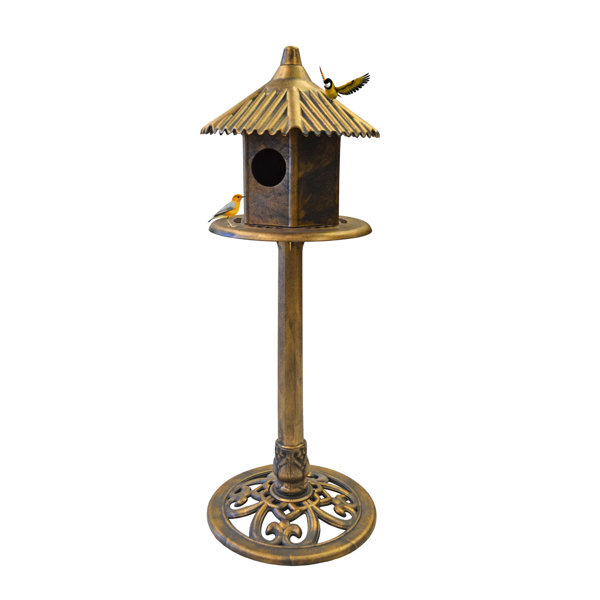 Alcott Hill® Benkelman 39'' H x 13'' W x 13'' D Freestanding Birdhouse